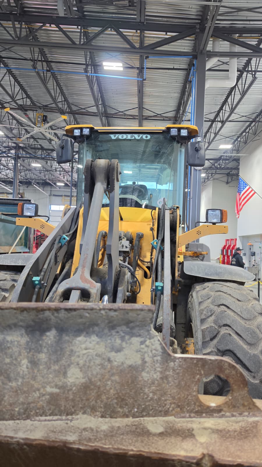 Heavy equipment glass — RN Auto Glass job photo